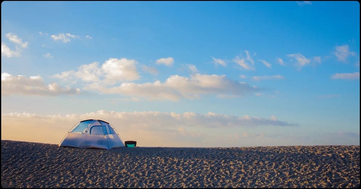 Camping en El Mogote